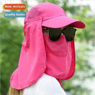 Anti-sand dust mosquito curtain baseball cap summer ladies s
