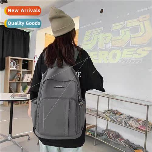 cool Hong Kong  casual large-capacity shoulder bag new fashi