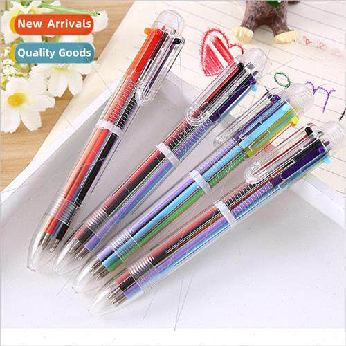Korean creative cartoon multi-color transparent 6-color ball