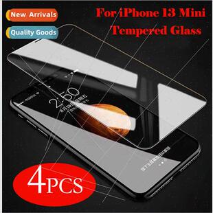 4 Tempered Glass Films 适用 iPhone 13 Screen Protector