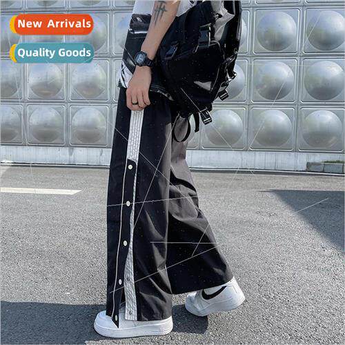 Buckle pants men Korean nd wide-legged pants men loose drape
