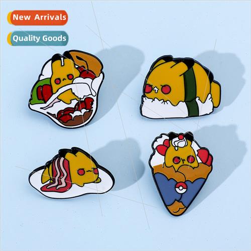 Japanese cartoon creative cute food modeling Pokémon metal