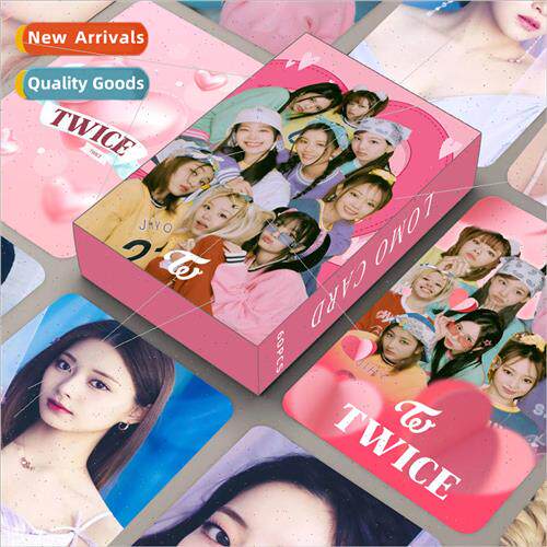 60 LOMO cards TWICE double-sided small card New album boxed