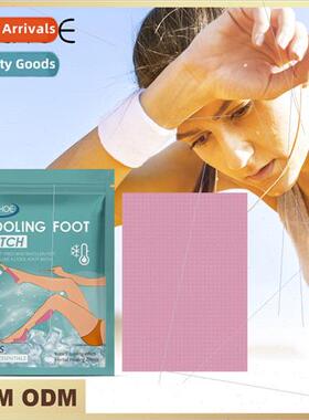 Cooling Foot Patch Cooling Refreshing Cold Care Physical Rap