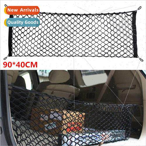Universal Trunk Mesh Pocket Tailgate Mesh Cover Car ggage Me