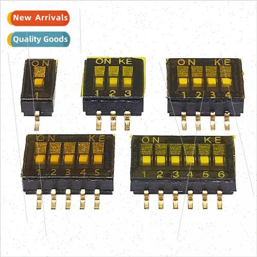 1.27mm Pitch KE Dip Switch SMD 1P/2P/3P/4P/5/6/8/10P Positio