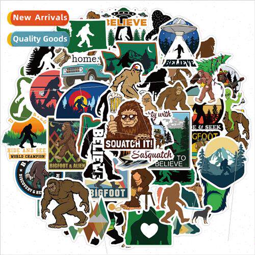50 Outdoor Edition Sasquatch Graffiti Stickers ggage Guitar