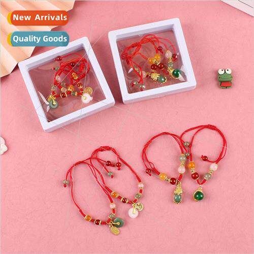 New crystal bracelet with pendant fashion colorful girl hear