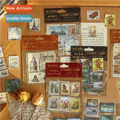 Wenchuang earthly messenger handbook stickers cute retro chi
