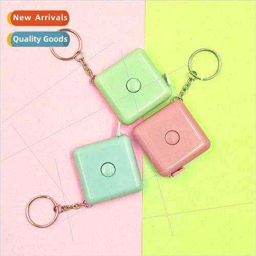 Mini Portable Leather Ruler with Keychain Clothes Measuring