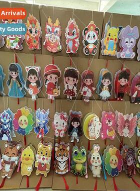 New light-emitting handheld cartoon lanterns children DIY ho