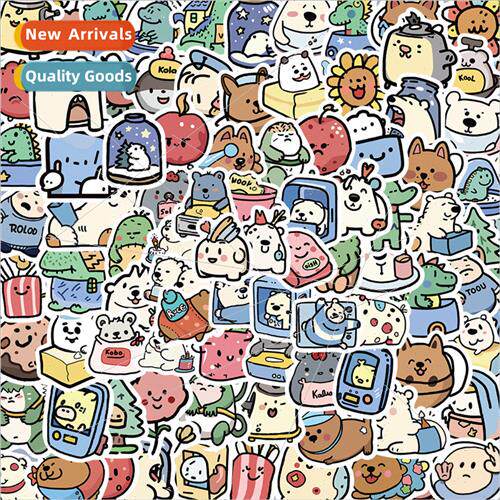 100 cartoon animal graffiti stickers cell phone case luggage