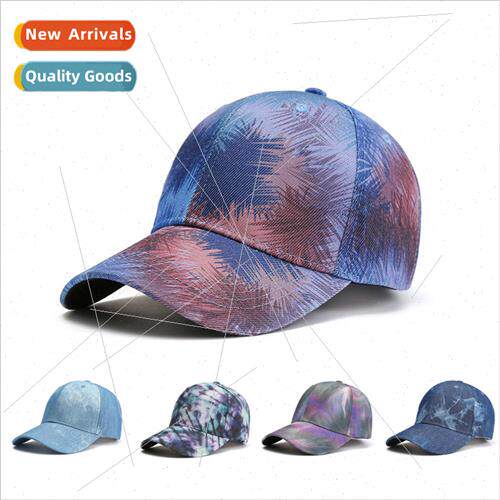 New four seasons adult baseball cap Men and women tie-dye ou