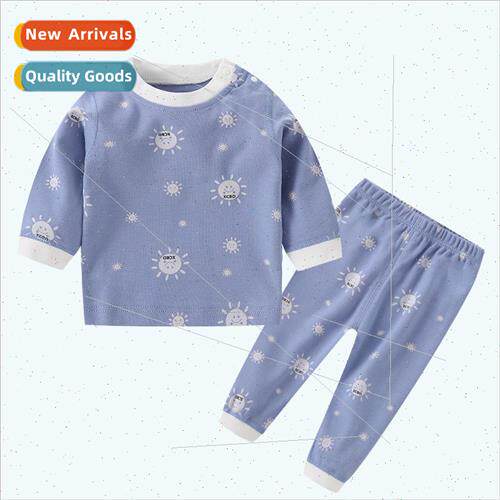 Childrens qiu jie qiu pants boys baby qiu jie set girls spri
