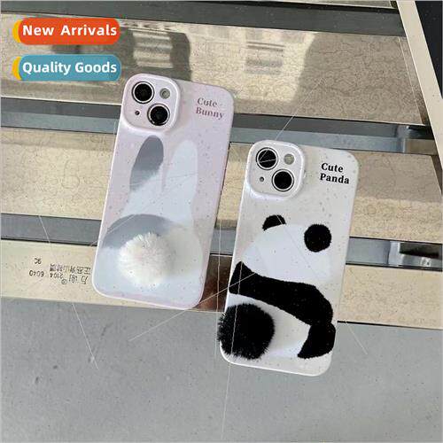 Nerdy rabbit back IPhone14ProMax Films model IP13 phone case
