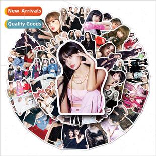 50 blackpink stickers graffiti Korean girl group star sticke