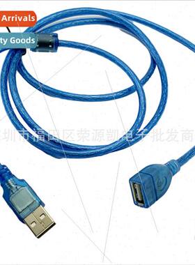 USB Extension Cable Male to Female USB2.0 Transparent Blue A