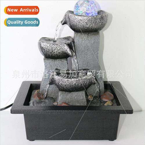 Desktop simple geometric flowing water ornaments home access