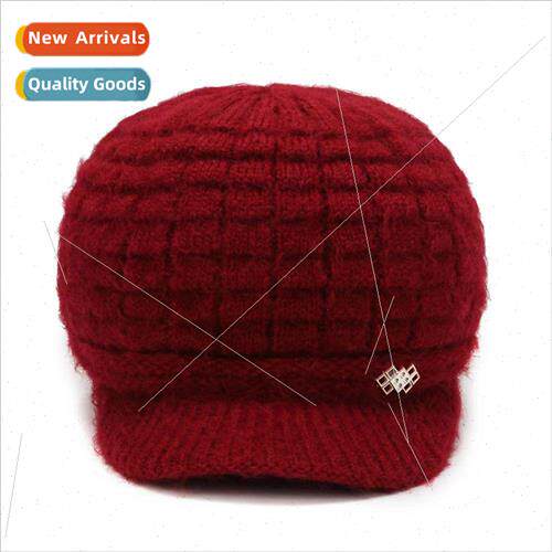 Winter new padded warm old lady hat fashion nd of middle-age