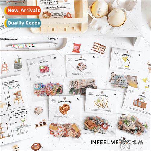 PET Sticker Pack Waiting 适用 the Weekend Table Decorations