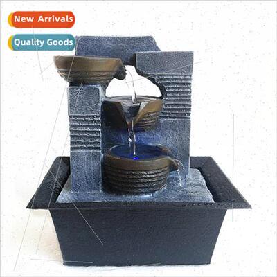 New flowing water ornaments desktop fountain resin crafts of