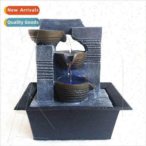 New flowing water ornaments desktop fountain resin crafts of