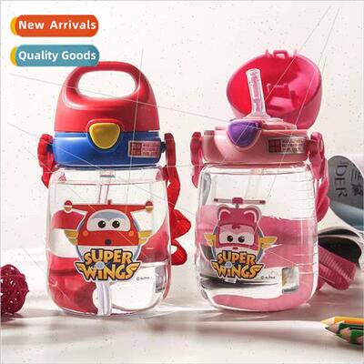 anzhong childrens water cup with straw kindergarten baby dro