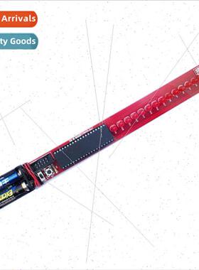 16-bit LED wiggle stick DIY soldering kit STC fun electronic