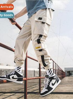 Pants mens work pants summer Korean nd versatile bunch of fe