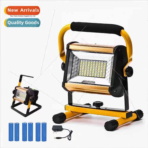 Rechargeable LED searchlight Portable 100w floodlight Outdoo
