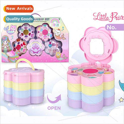 Childrens makeup toys girls powder blush nail polish nail ar