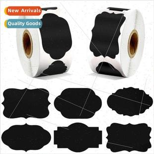 kitchen food glass PVC waterproof stickers jars chalkboard