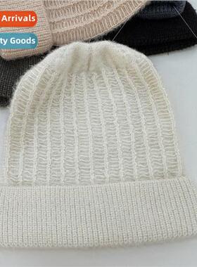 Autumn and winter new Korean  of the wool cap thickened warm