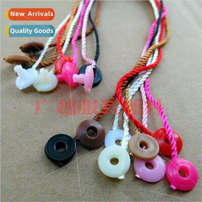Clothing pants auxiliary materials jewelry tags rope