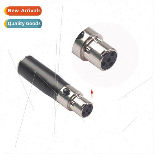 3p mini xlr male to 4p mini xlr female 3-pole male to 4-pole