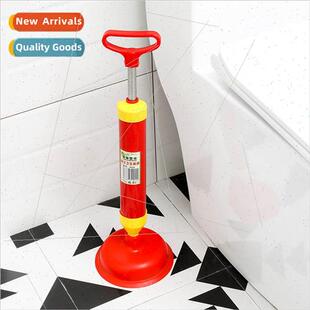 Pipe unclogging household toilet sewer plunger bathroom toil