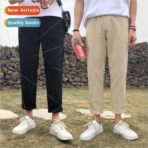 Hong Kong wind ins super-hot nine-minute pants of Korea casu