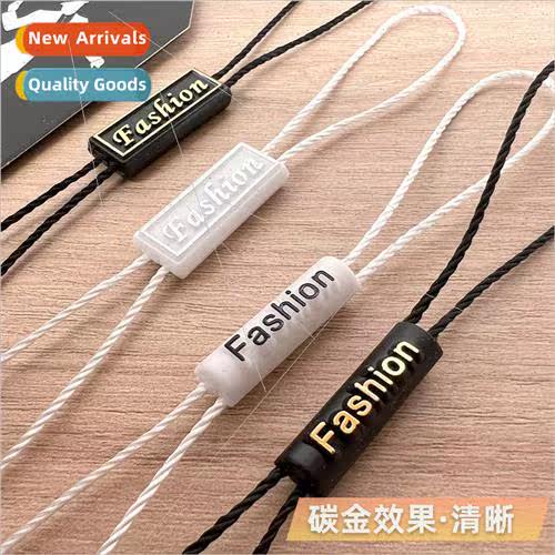 Double insertion lanyard clothing clothing lanyard tag rope