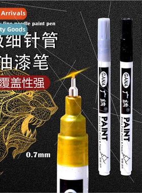 150 syringe pen paint pen 0.7 nib marker gold silver black a