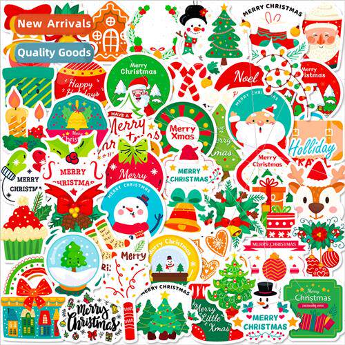 50 Christmas Stickers Christmas Party DIY Window Glass Arran