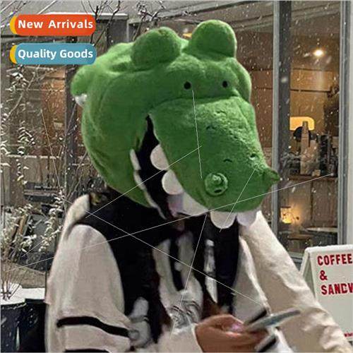 Crocodile Plush Hat Crocodile Plush Headgear Toys Fun Quirky