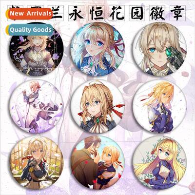 Anime Badge Violet Eternal Garden Violet Evegarden Hawkins B