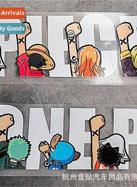 op ffy Straw Hat group car stickers body scratches cover mod