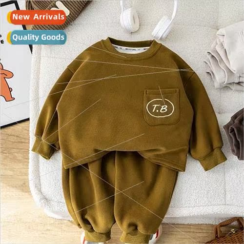 2023 winter new Mori system childrens suit suit loose Korean