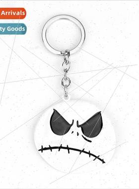 Christmas ght Frights jack skull keychain pendant movie  jew