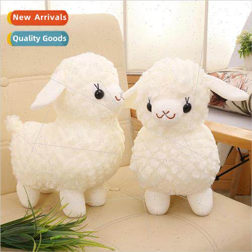 New sheep doll alpaca plush doll childrens birthday gift cat