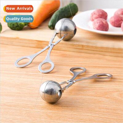 Stainless Steel Meatball Clip Fish Ball Shrimp Ball Mould Ba