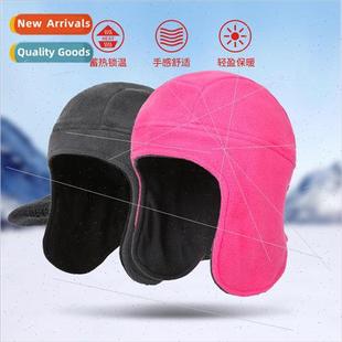 fleece cap running 2023 skiing outdoor cycling sports winter