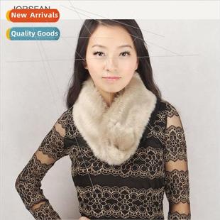 rabbit hair neck new hobnail imitation scarf 2022 fur