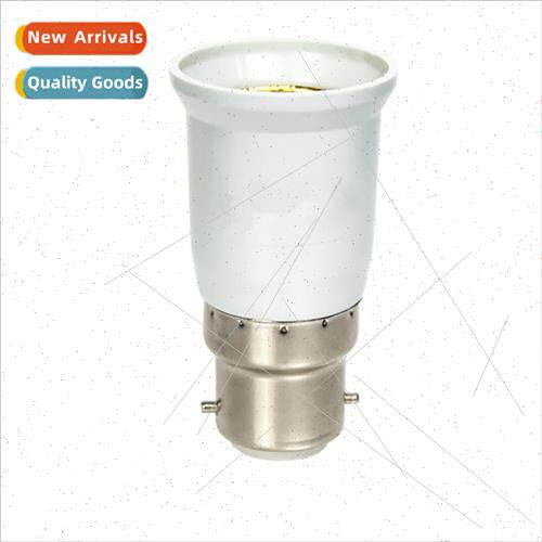 B22 to E27 base LED bulb fireproof lampholder adapter con so